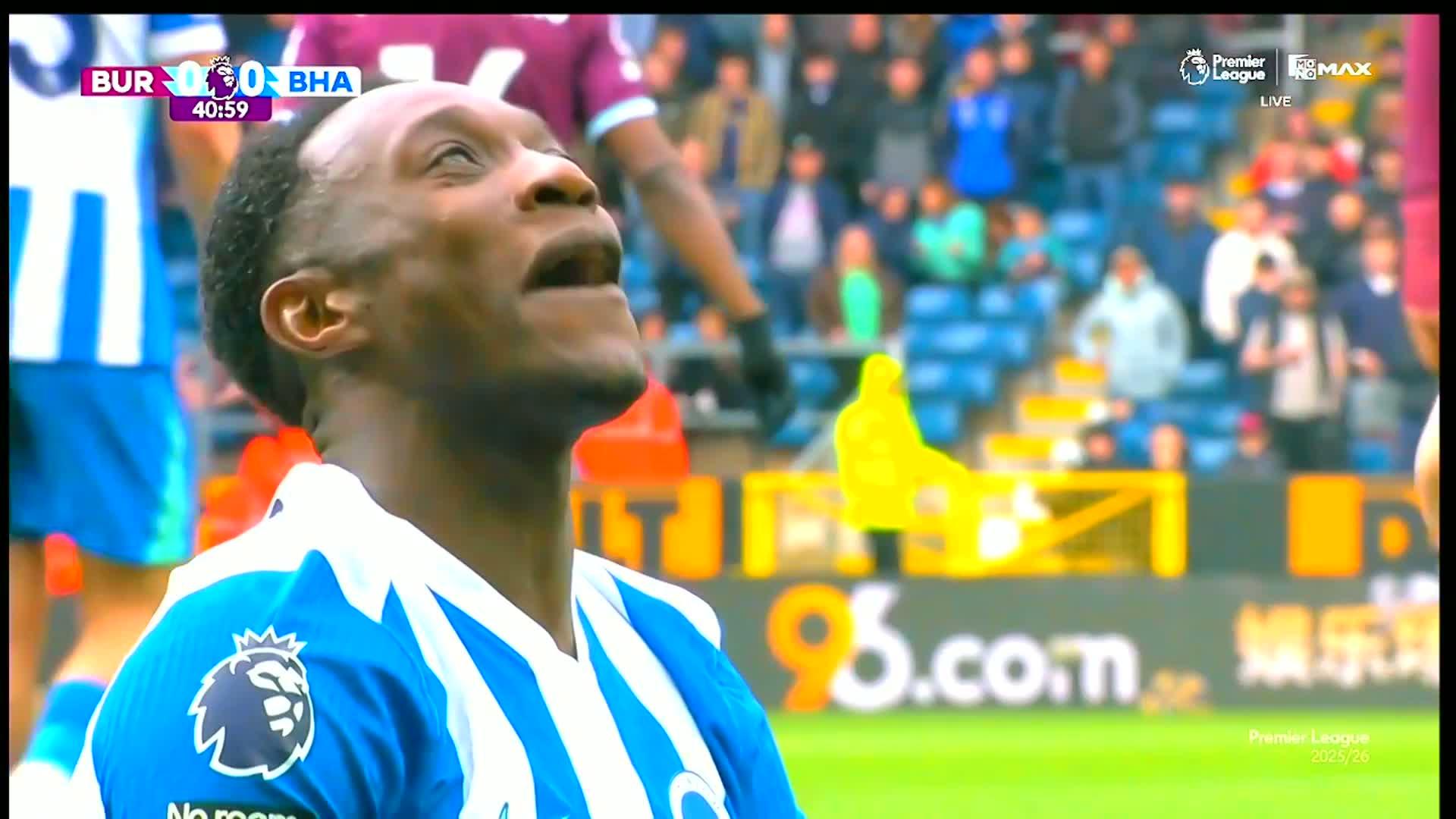 ประตู 0-1 | เบิร์นลีย์ vs ไบรตัน แอนด์ โฮฟ อัลเบียน [11 April 2026]